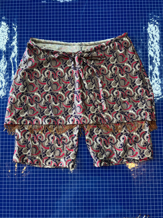 Falda Capri polka
